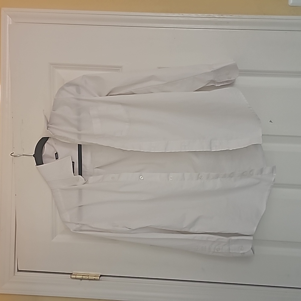 boys Chaps White button up shirt